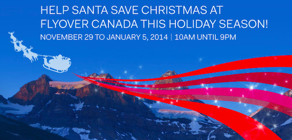 christmas at flyover canada 2013