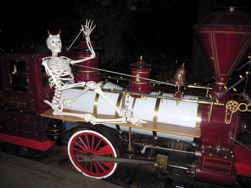 Halloween Ghost Train in Stanley Park 斯坦利公園萬聖節幽靈列車 2012