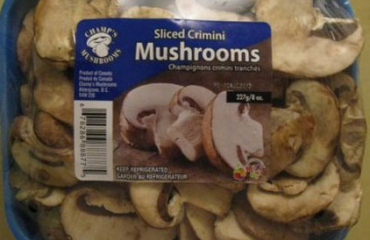 加拿大食品檢驗局警告公眾不要食用CHAMP's品牌切片雙孢蘑菇