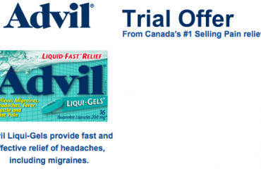 免費Advil Liqui-Gels試用品
