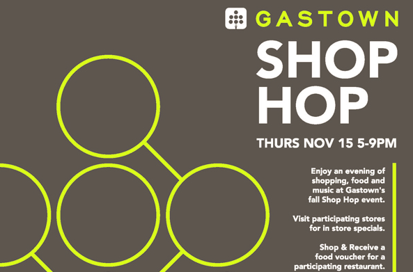 Gastown Shop Hop 購遍煤氣鎮