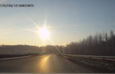 隕石降落俄羅斯烏拉爾山脈