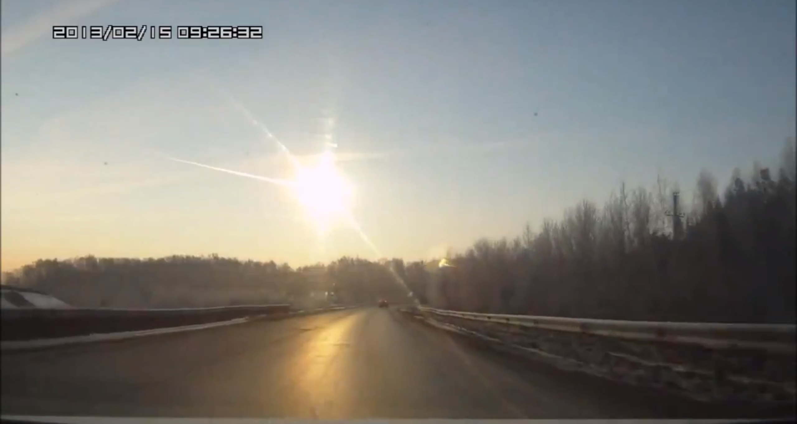 隕石降落俄羅斯烏拉爾山脈