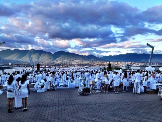 Dîner en Blanc Vancouver 溫哥華白色晚餐 2013