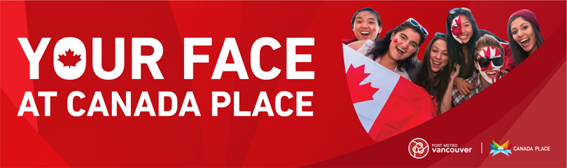 你的臉在Canada Place 2013