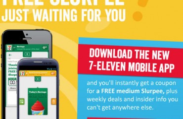 下載7-Eleven app，得免費思樂冰