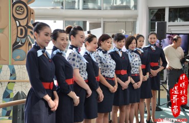 中國東方航空宣布溫哥華和上海航線密度增加為每日兩班