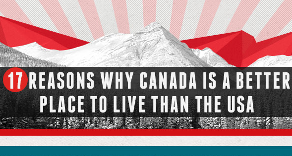 加拿大比美國更適合居住的17個理由