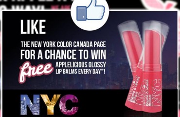 New York Color送免費光澤唇膏