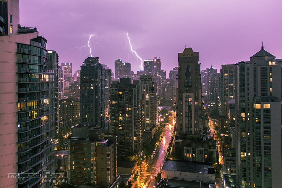 溫哥華雷雨圖集