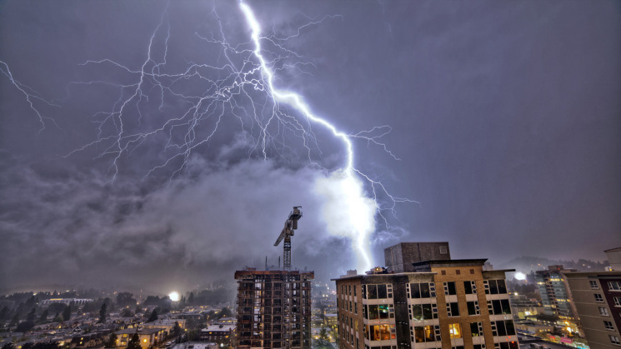 大溫哥華發出雷雨警告