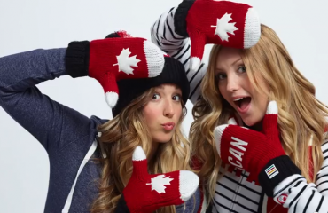 索契2014冬季奧運會加拿大隊紅色手套