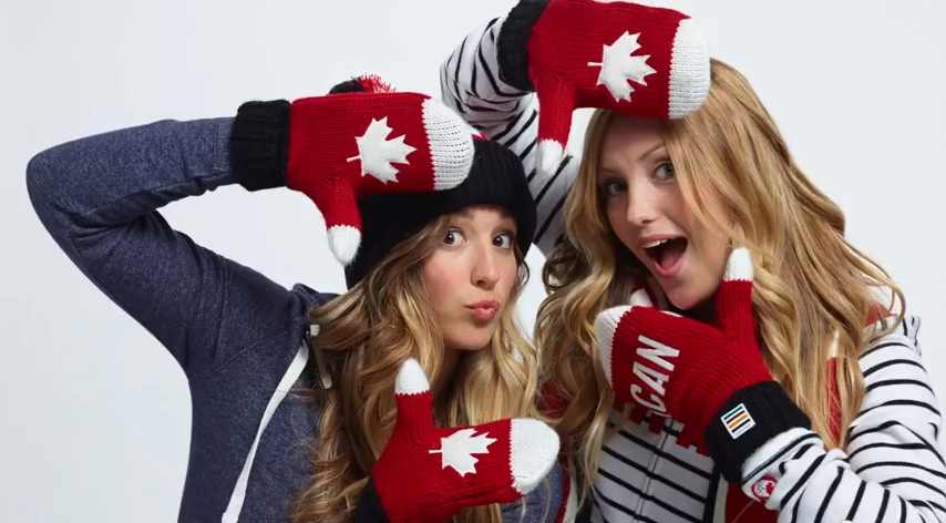 索契2014冬季奧運會加拿大隊紅色手套