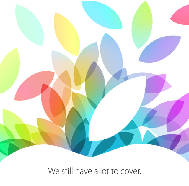 蘋果將於10月22號發布新iPad