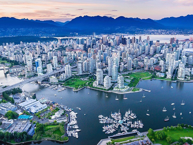 溫哥華被Conde Nast Traveler評為全球最佳城市第十三位