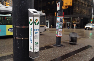 溫市設110煙頭回收桶 全球首個試驗計劃