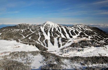 溫哥華島滑雪成新熱點 銀峰起伏景色壯觀