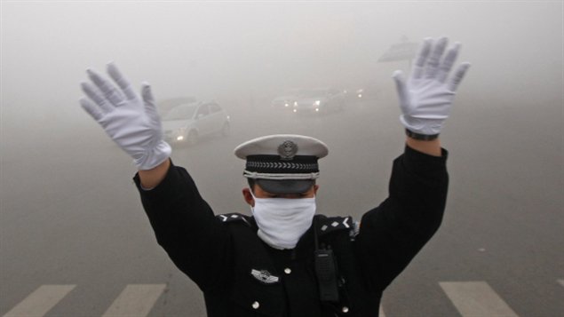 CBC網站評出年度10大地球氣候變化新聞圖片，中國霧霾居首