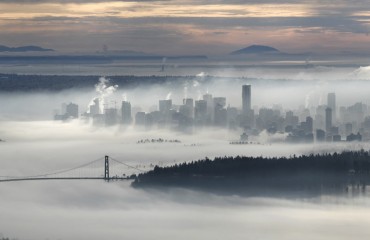 環境部發出警示指大溫地區大霧