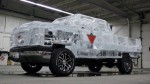 冰塊雕出“水晶車”