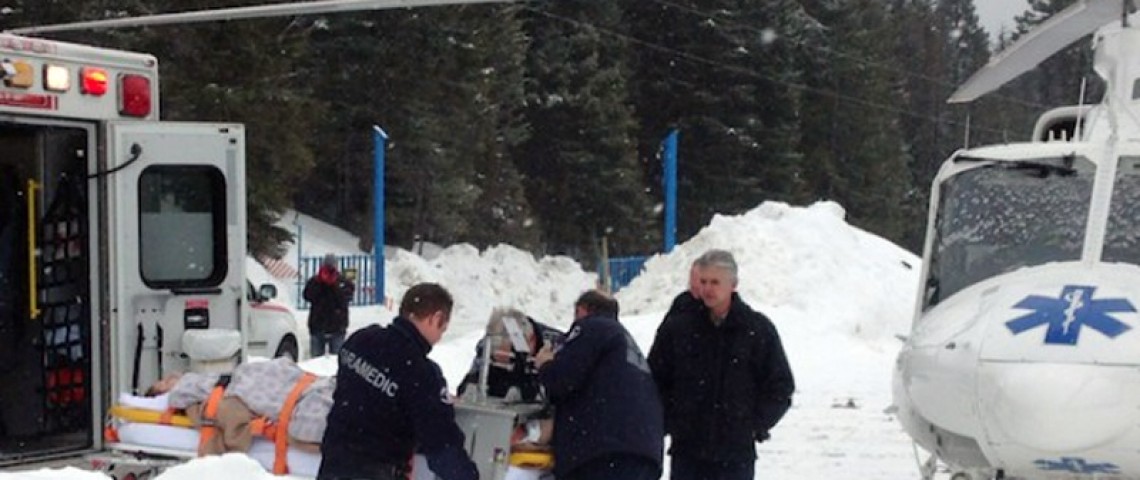 登山吊椅墮地4人傷 基隆那滑雪場嚴重意外
