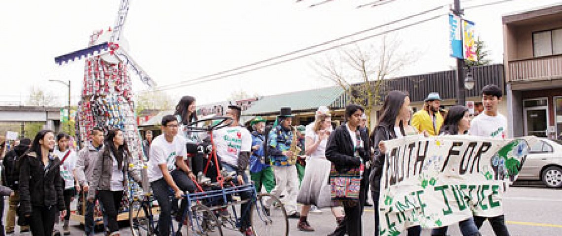 「世界地球日」 溫東大巡遊