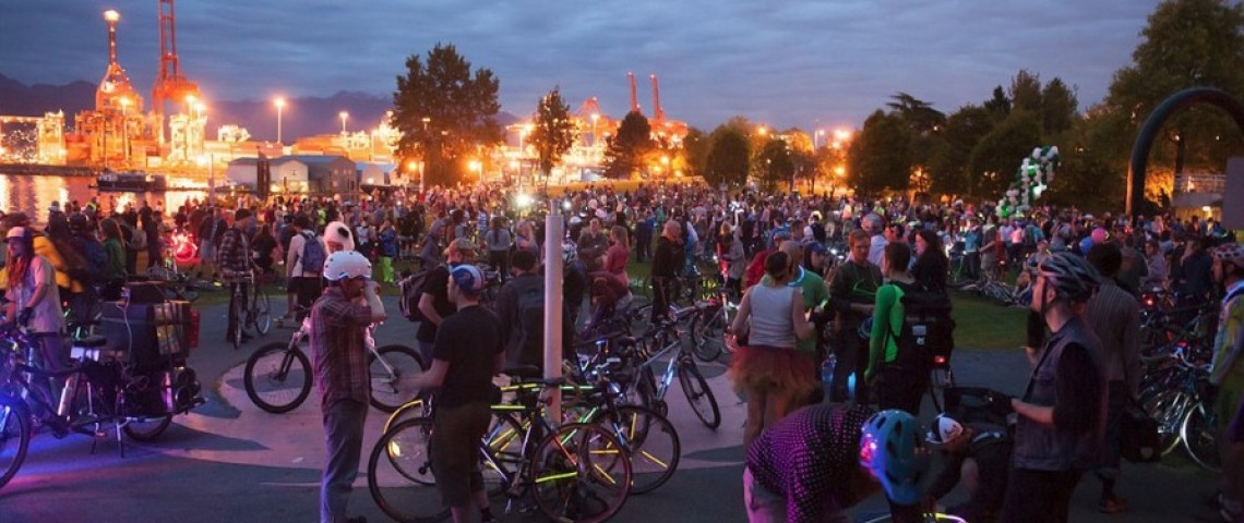 2014年溫哥華自行車銳舞夜