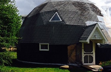 圓屋頂形似巢 萬蜂湧至