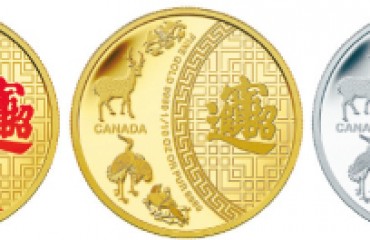 加拿大鑄幣市場推中國文化金銀幣