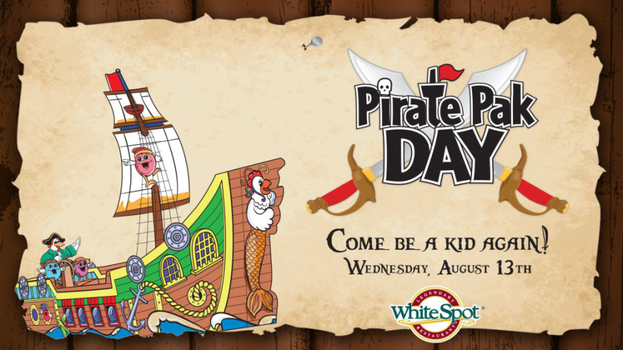 White Spot Pirate Pak Day 海盜船套餐日 2014