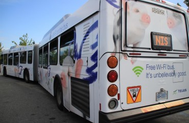 大溫公共巴士提供免費wifi