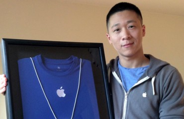 確定不是臥底！蘋果前員工Sam Sung在eBay拍賣蘋果名片