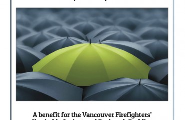 溫哥華消防員慈善協會雨傘義賣會