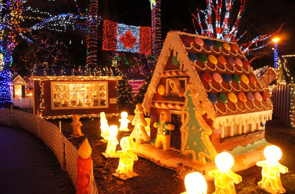 Bright Nights Stanley Park Christmas Train 明亮之夜斯坦利公園聖誕火車2014
