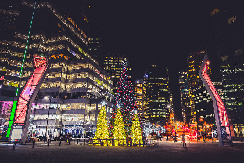 Vancouver Tree Lighting Celebration 溫哥華聖誕樹亮燈慶典2014