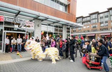 溫哥華Wesbrook Village社區新春慶祝活動