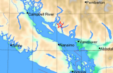 卑省地震僅距溫哥華約50公里