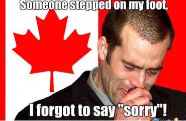 加拿大人為啥老是說對不起？