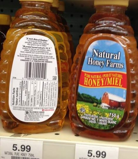 多數加拿大蜂蜜混合中國蜂蜜