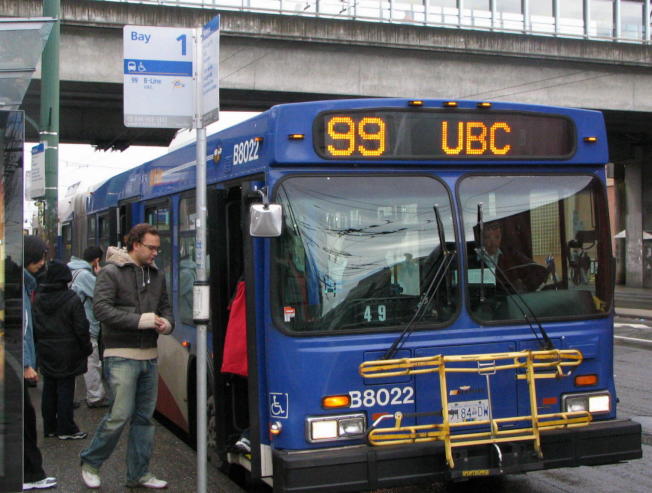TransLink報告：99B號公車線載客量最高49號線最擁擠