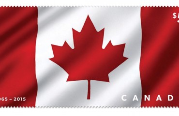 加拿大國慶日推出史上第一枚織物郵票