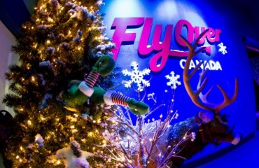 Christmas at FlyOver Canada 2015