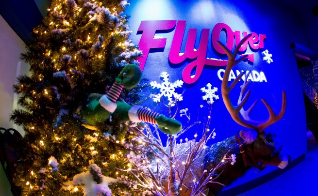 Christmas at FlyOver Canada 2015