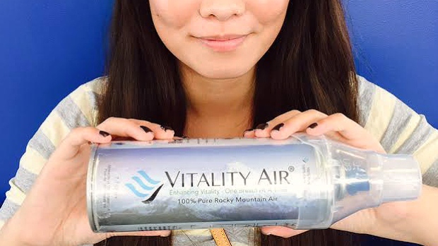 加拿大罐裝空氣中國熱賣醫學專家：吸了也沒用