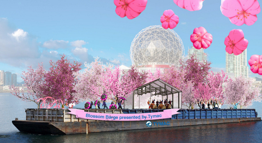 2016年溫哥華櫻花節將增加櫻花遊船環節