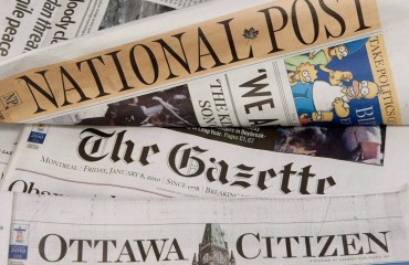 加拿大逐漸遠去的報紙：多份報業集團紛紛倒閉