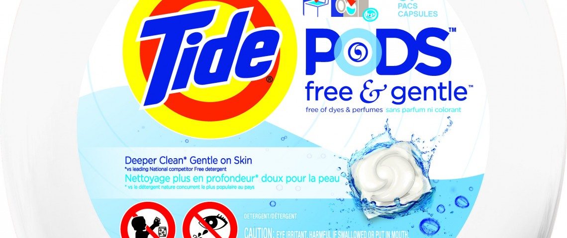 大扫除洗衣妙招：巧用Tide PODS Free & Gentle 洁衣粒 深层洁净呵护肌肤